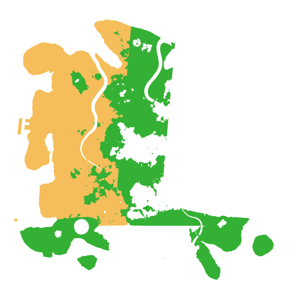 Biome Rust Map: Procedural Map, Size: 3750, Seed: 933263415