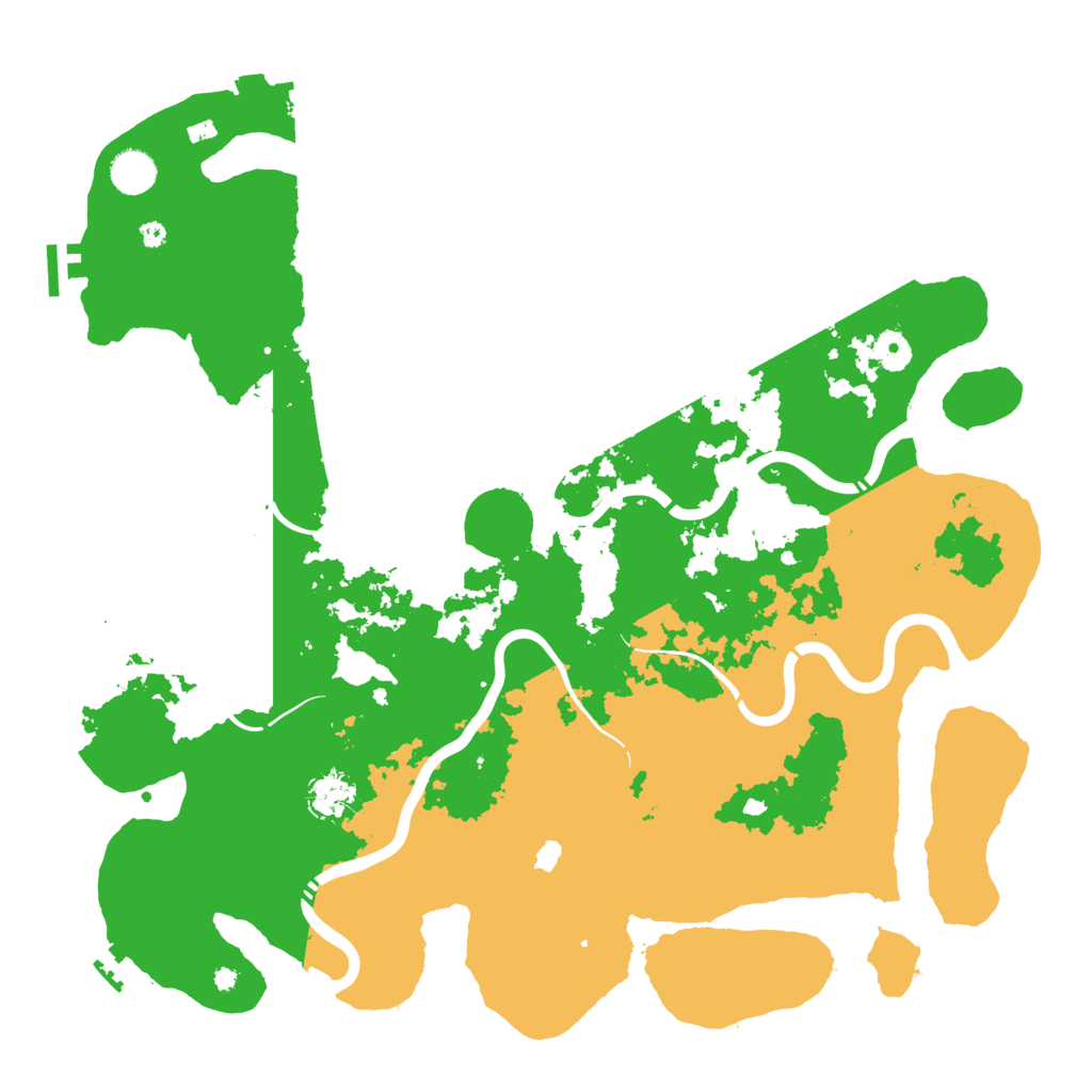 Biome Rust Map: Procedural Map, Size: 4250, Seed: 941018062