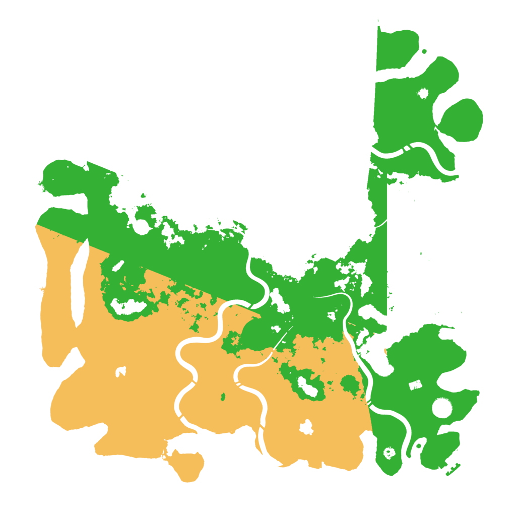 Biome Rust Map: Procedural Map, Size: 4500, Seed: 947149174