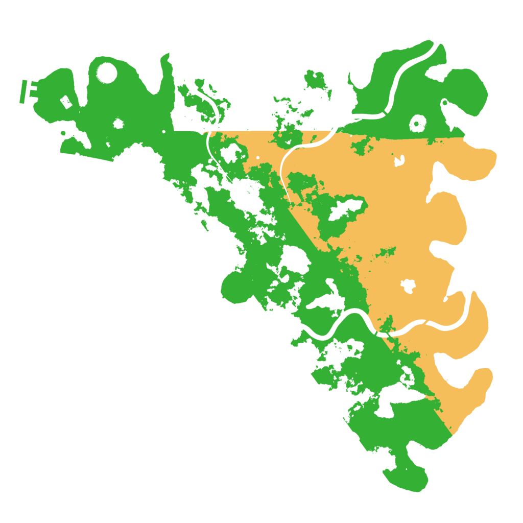 Biome Rust Map: Procedural Map, Size: 4500, Seed: 403126337