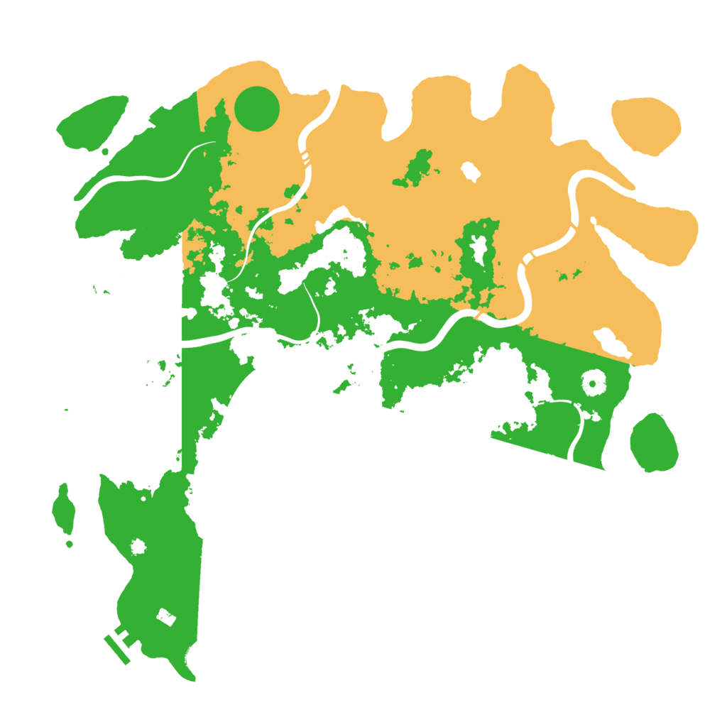 Biome Rust Map: Procedural Map, Size: 4250, Seed: 2051414350
