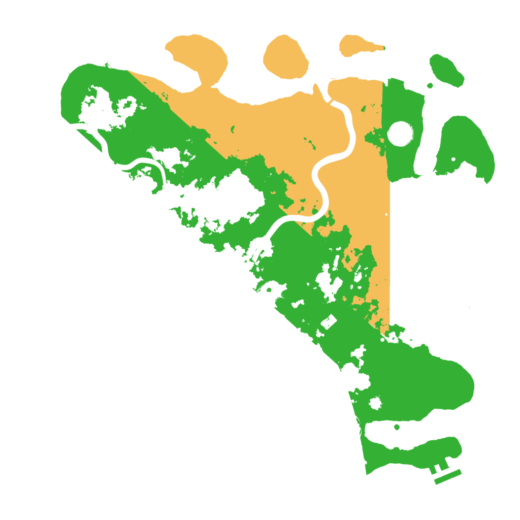 Biome Rust Map: Procedural Map, Size: 3750, Seed: 1128182417