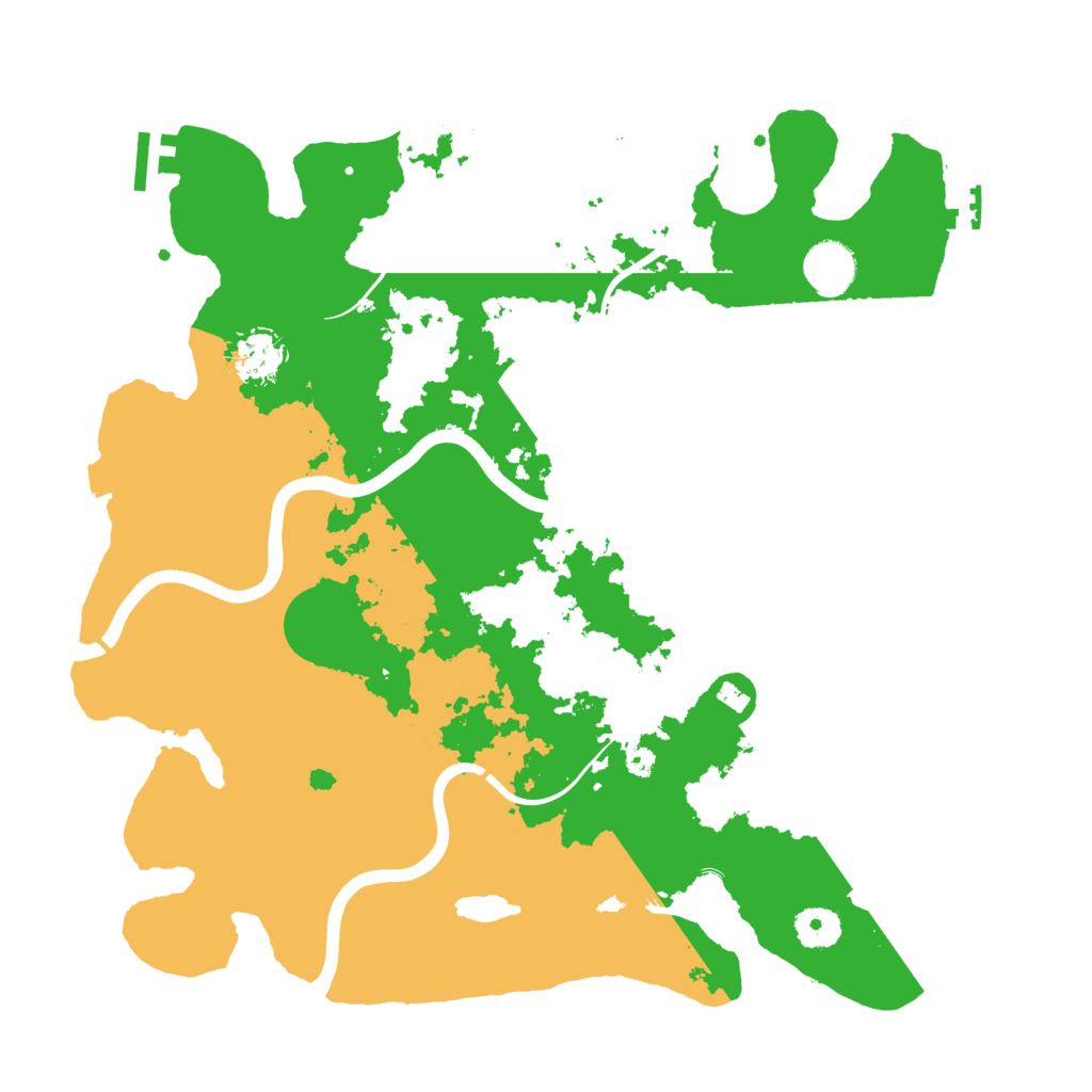 Biome Rust Map: Procedural Map, Size: 3750, Seed: 1012564815