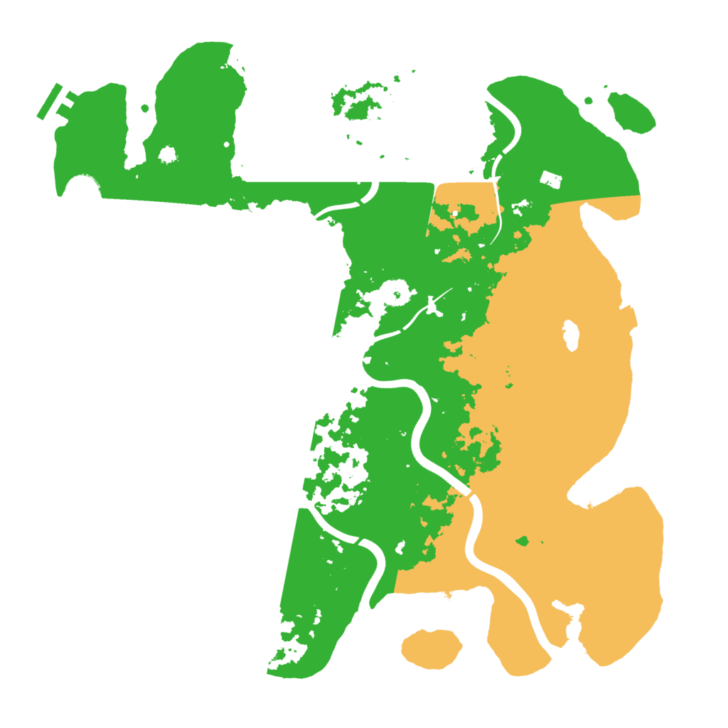Biome Rust Map: Procedural Map, Size: 3750, Seed: 162795349