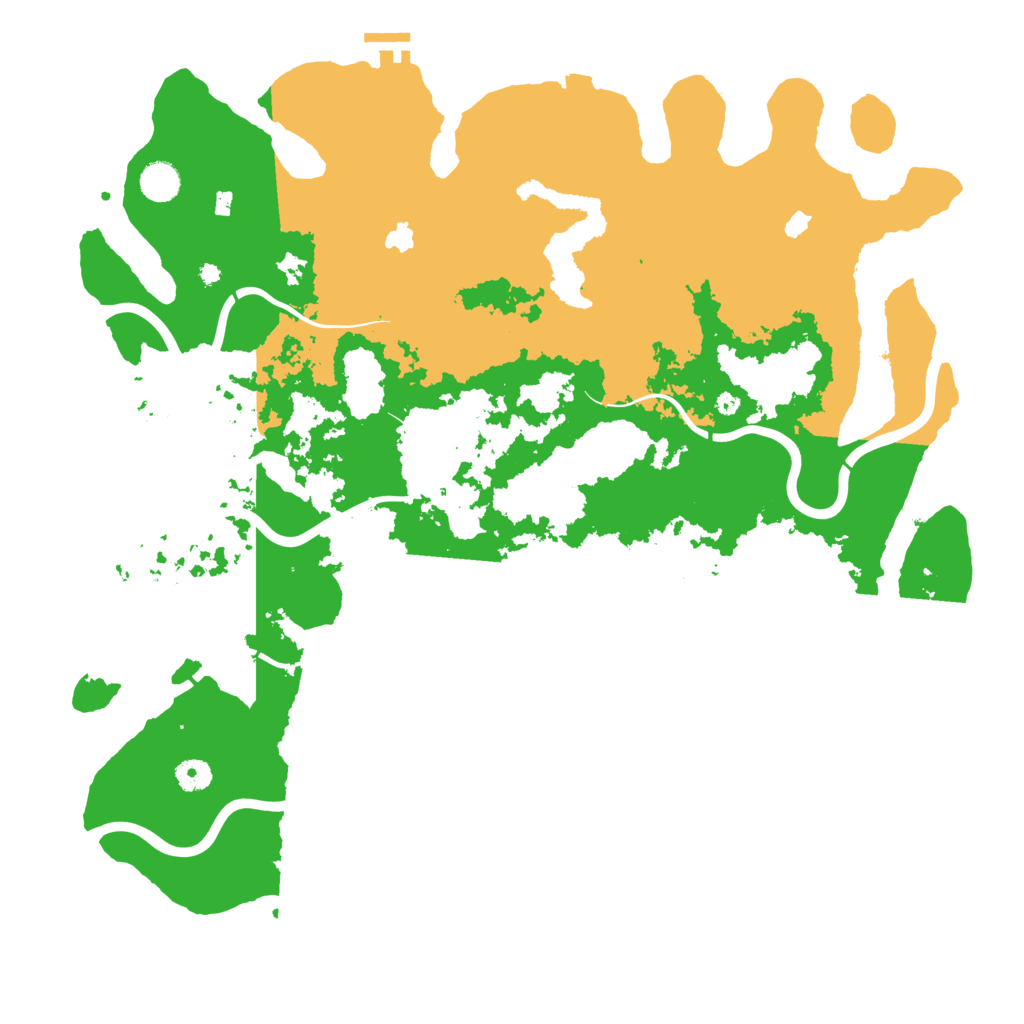 Biome Rust Map: Procedural Map, Size: 4500, Seed: 276144771