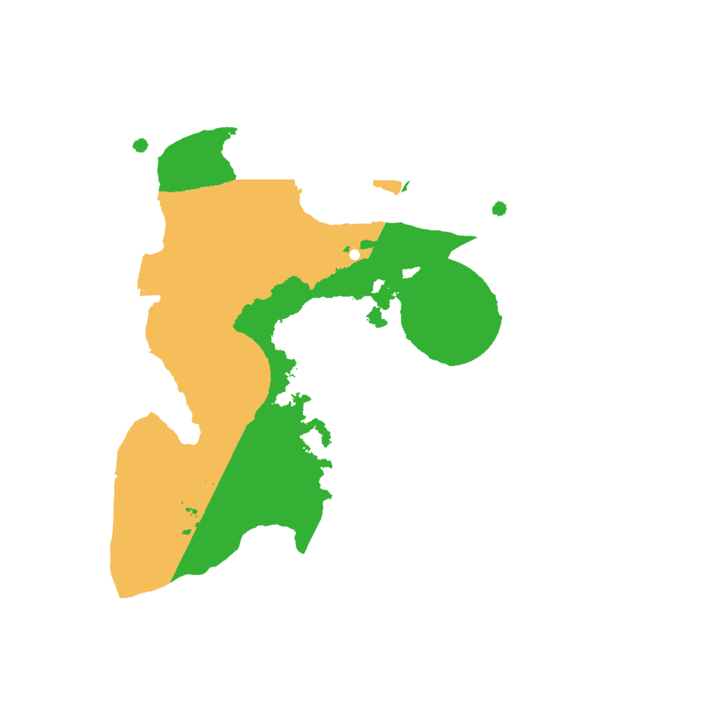 Biome Rust Map: Procedural Map, Size: 2000, Seed: 1561746806