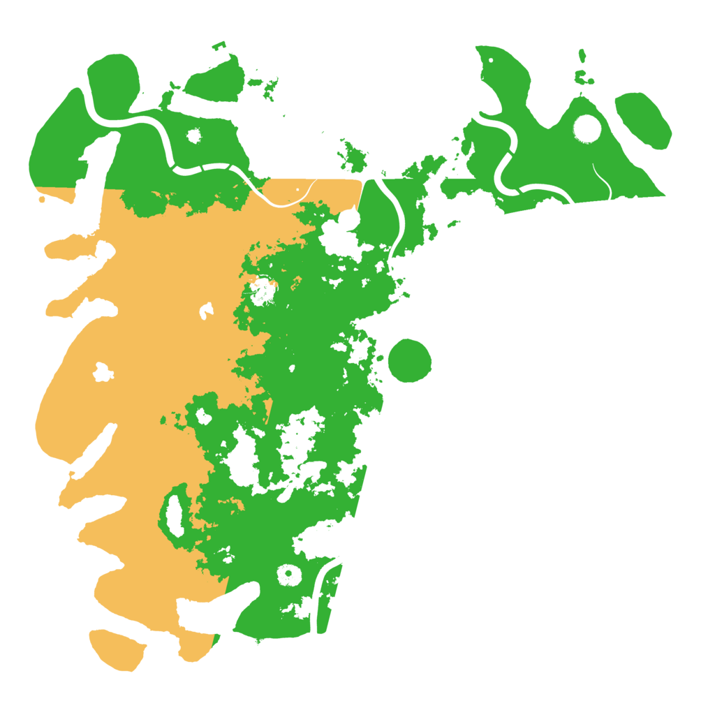 Biome Rust Map: Procedural Map, Size: 4500, Seed: 692191491
