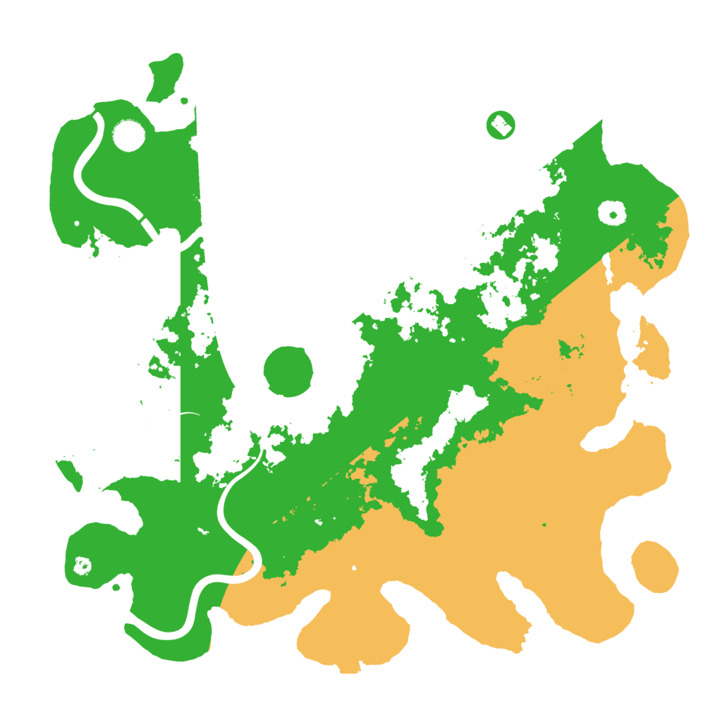 Biome Rust Map: Procedural Map, Size: 3999, Seed: 1548671993