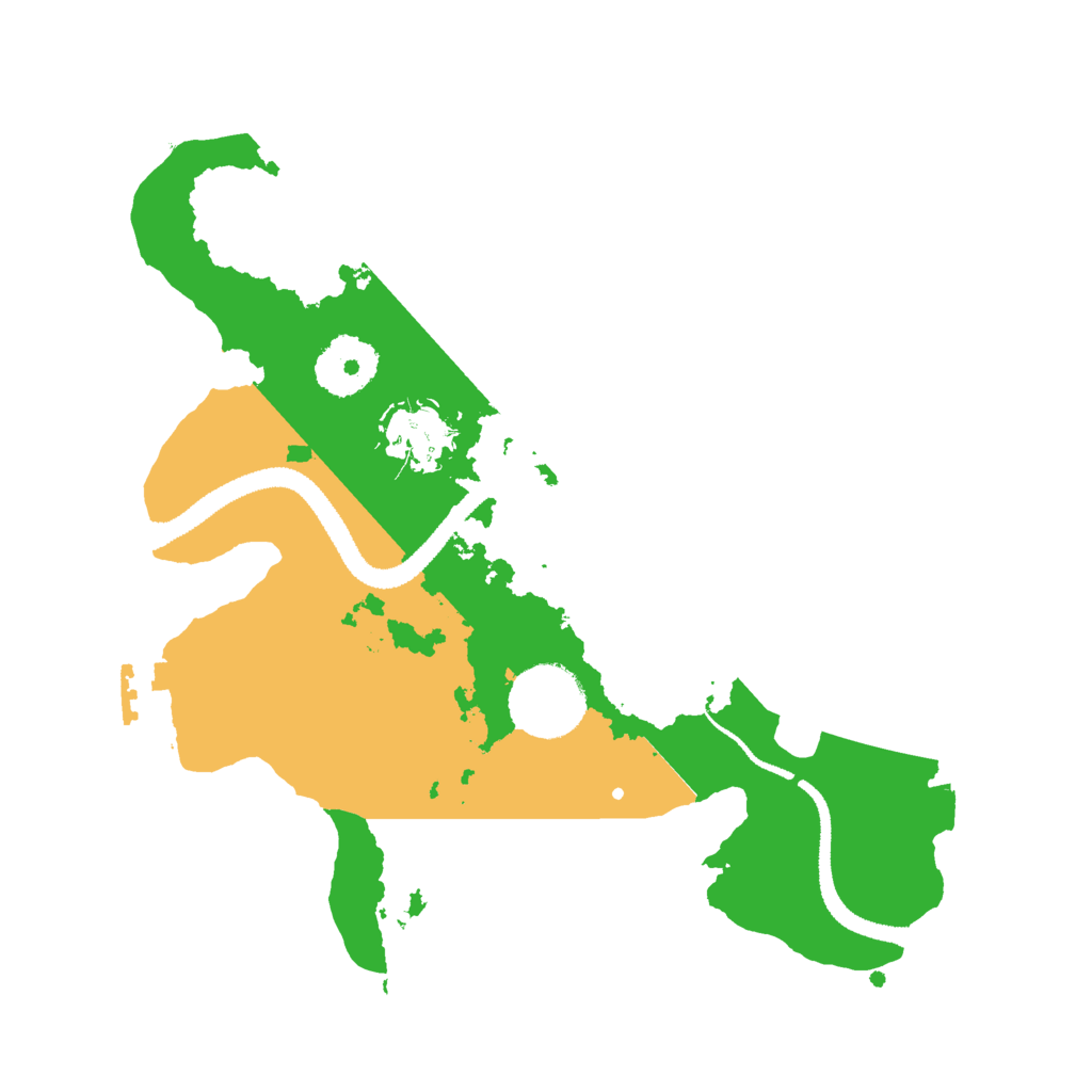 Biome Rust Map: Procedural Map, Size: 2750, Seed: 306215432