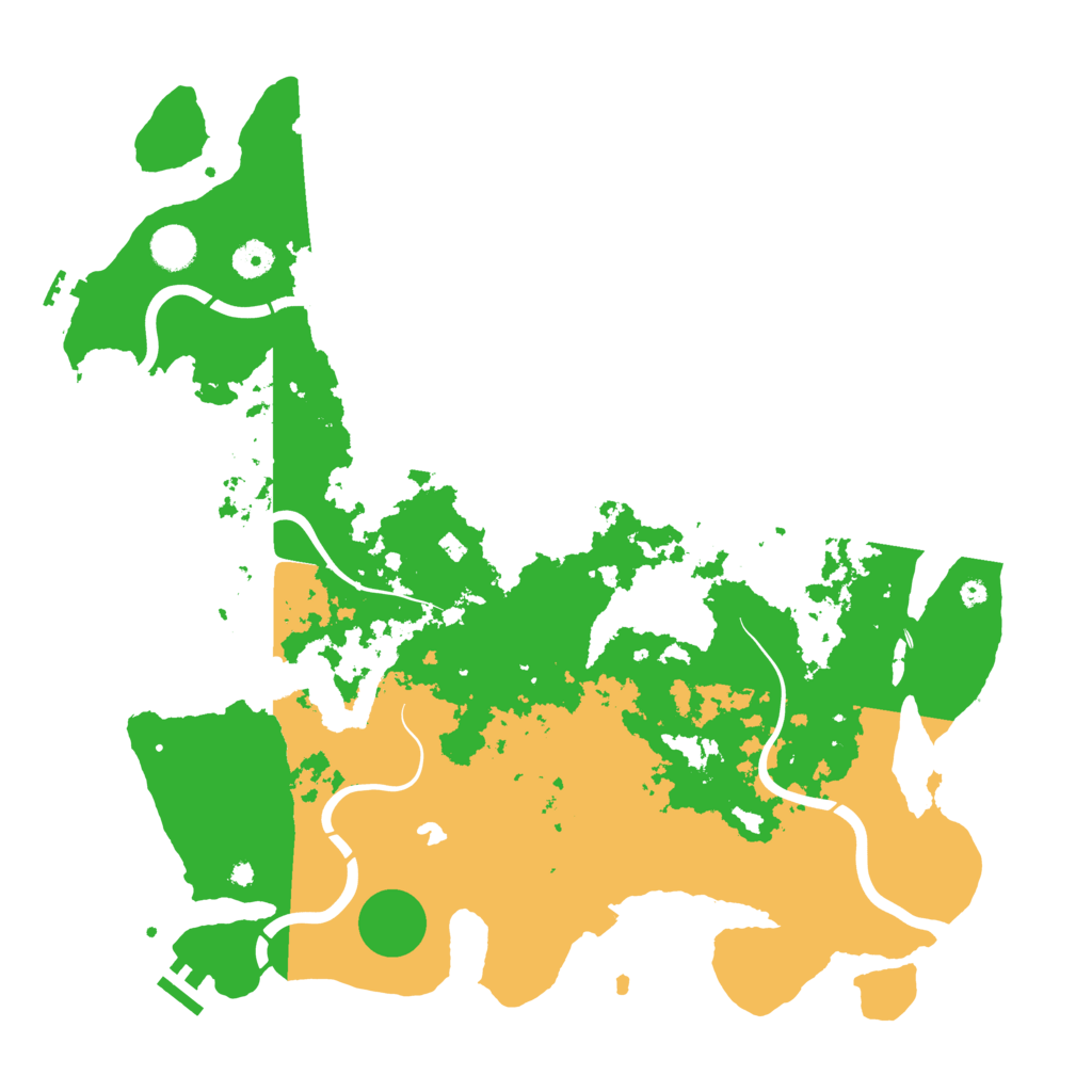 Biome Rust Map: Procedural Map, Size: 4250, Seed: 253908108