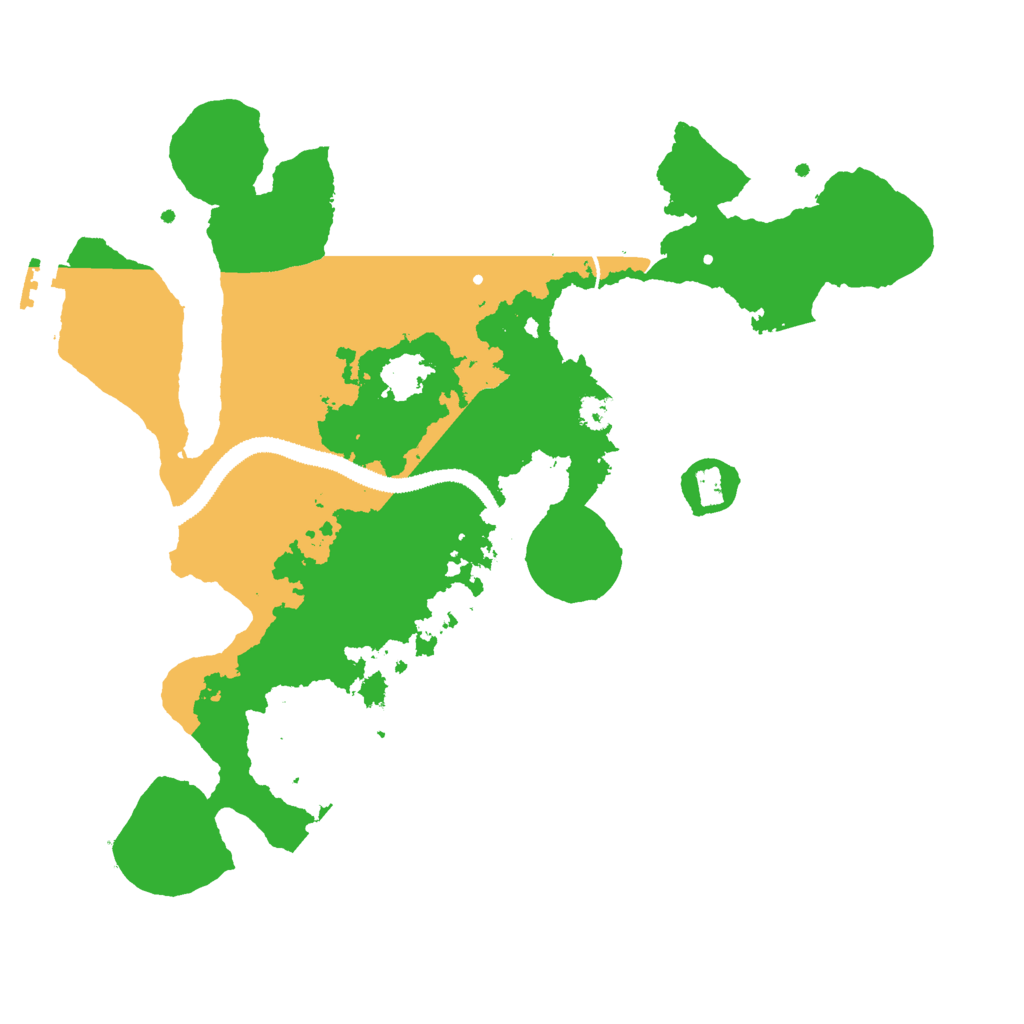 Biome Rust Map: Procedural Map, Size: 3000, Seed: 22099