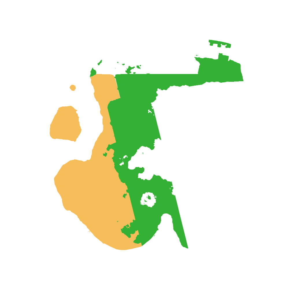 Biome Rust Map: Procedural Map, Size: 2000, Seed: 1682148