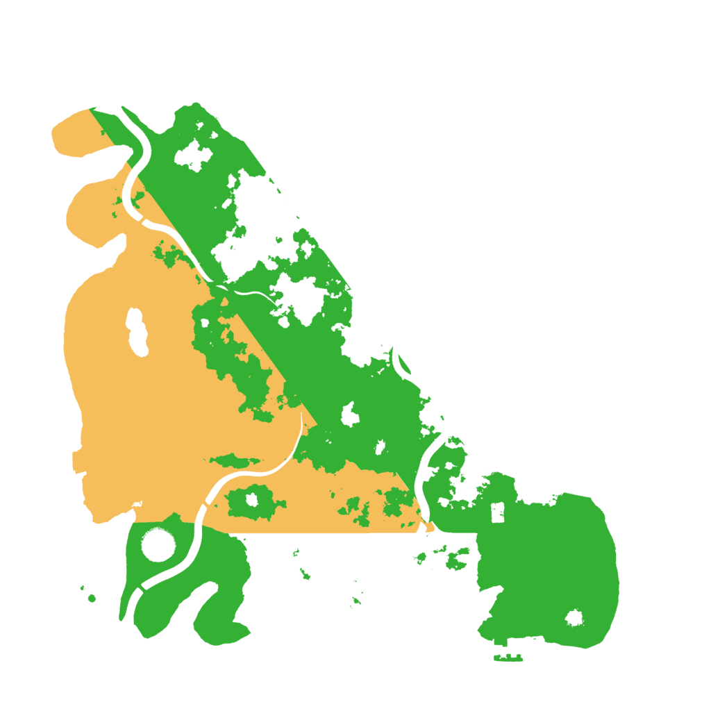 Biome Rust Map: Procedural Map, Size: 3750, Seed: 2001387962