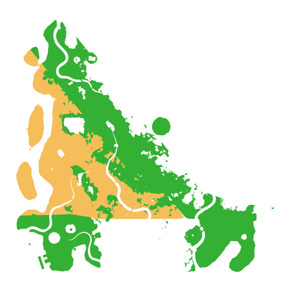 Biome Rust Map: Procedural Map, Size: 4500, Seed: 219941710