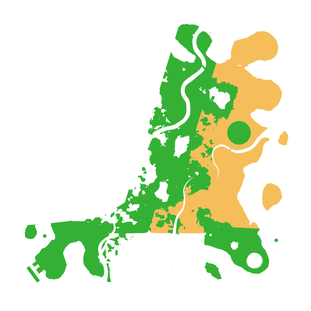 Biome Rust Map: Procedural Map, Size: 3500, Seed: 1632062226
