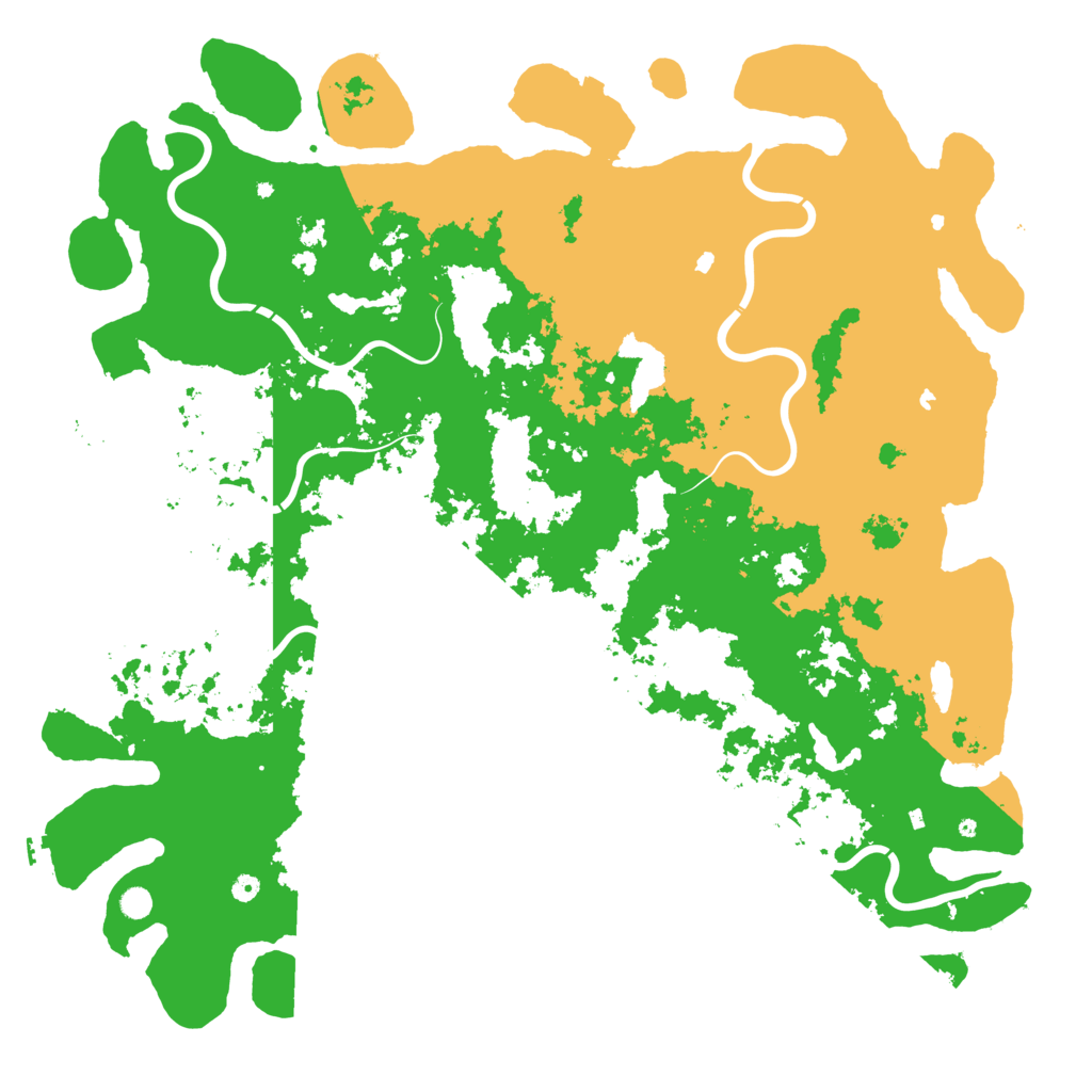 Biome Rust Map: Procedural Map, Size: 6000, Seed: 948372849