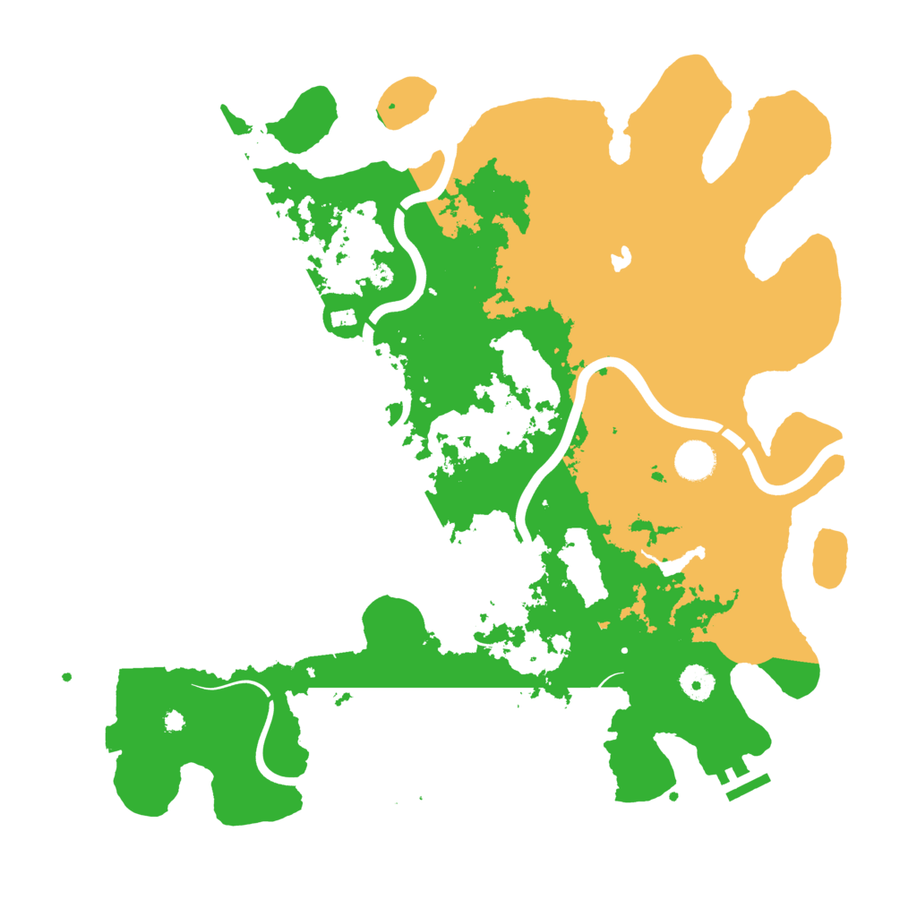 Biome Rust Map: Procedural Map, Size: 4000, Seed: 1719021620