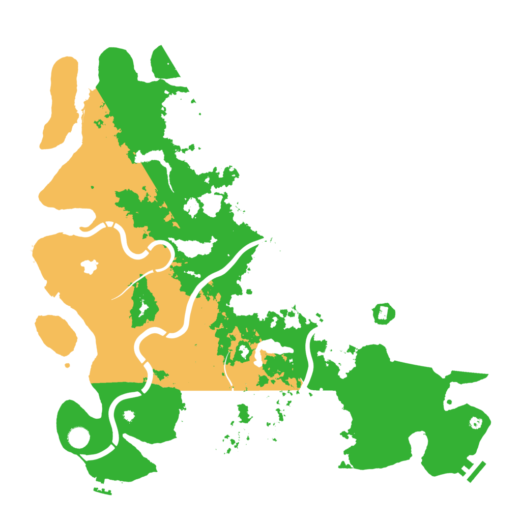 Biome Rust Map: Procedural Map, Size: 4250, Seed: 1664233251