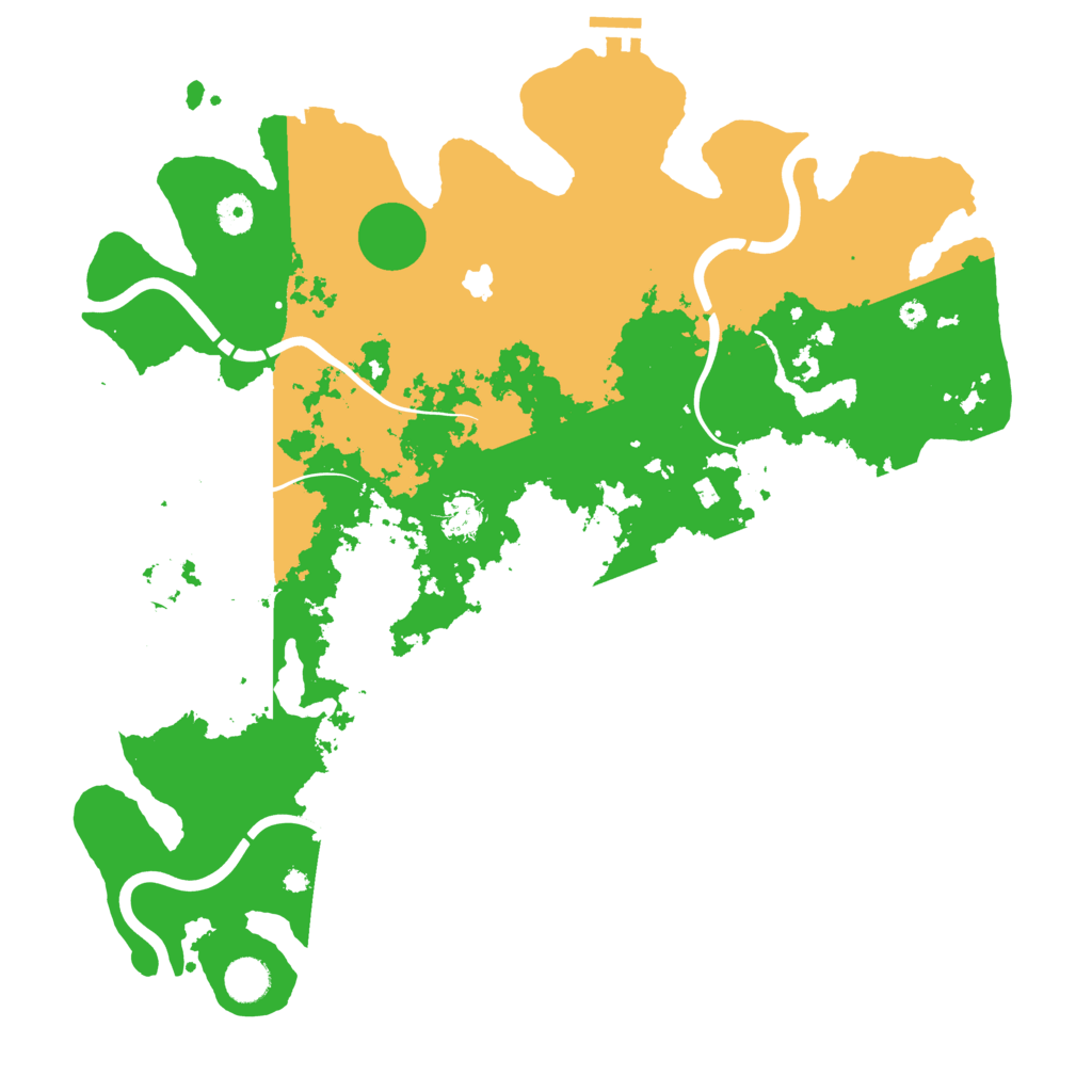 Biome Rust Map: Procedural Map, Size: 4250, Seed: 803139893