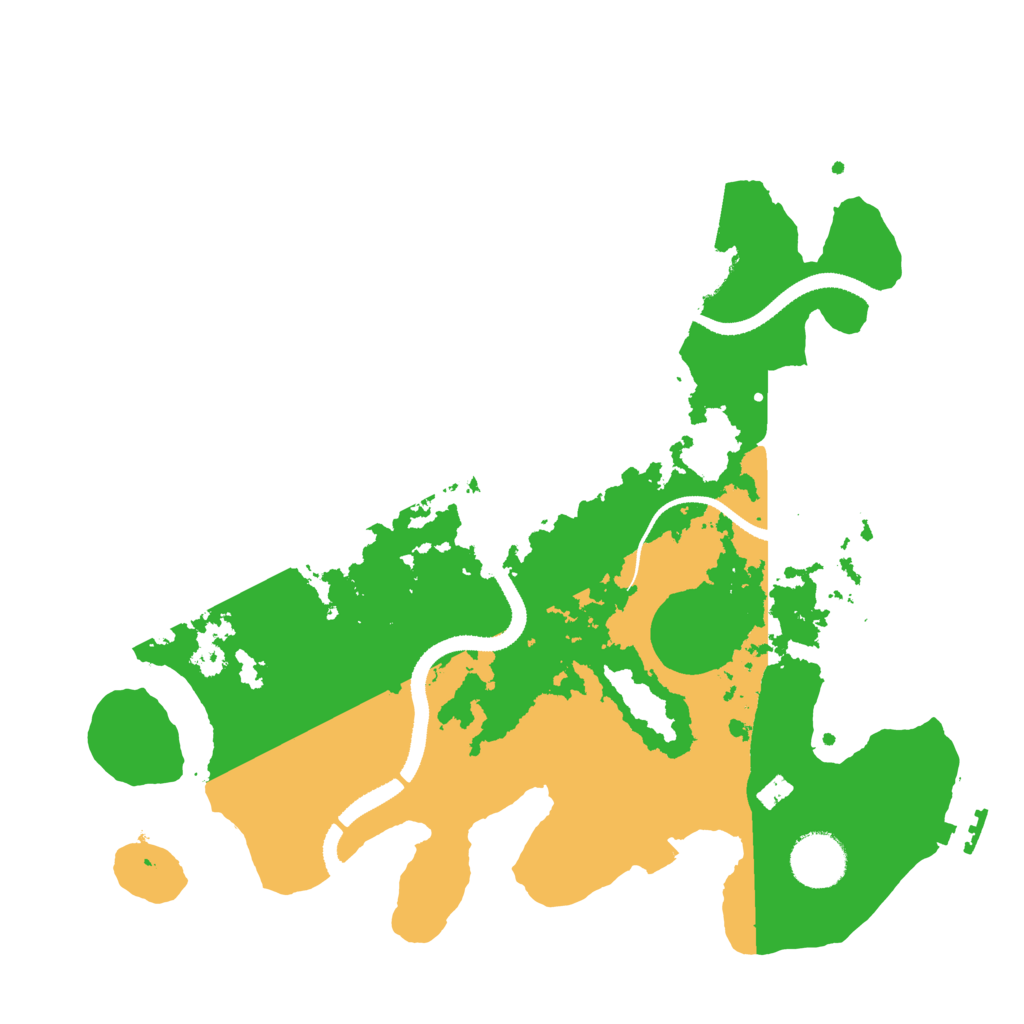 Biome Rust Map: Procedural Map, Size: 3250, Seed: 1338551145