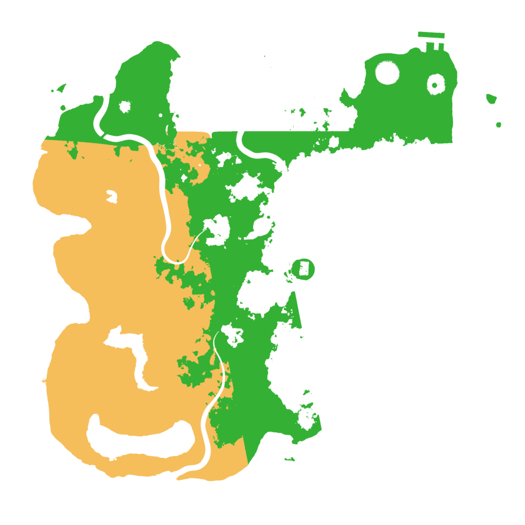 Biome Rust Map: Procedural Map, Size: 4000, Seed: 1131409522
