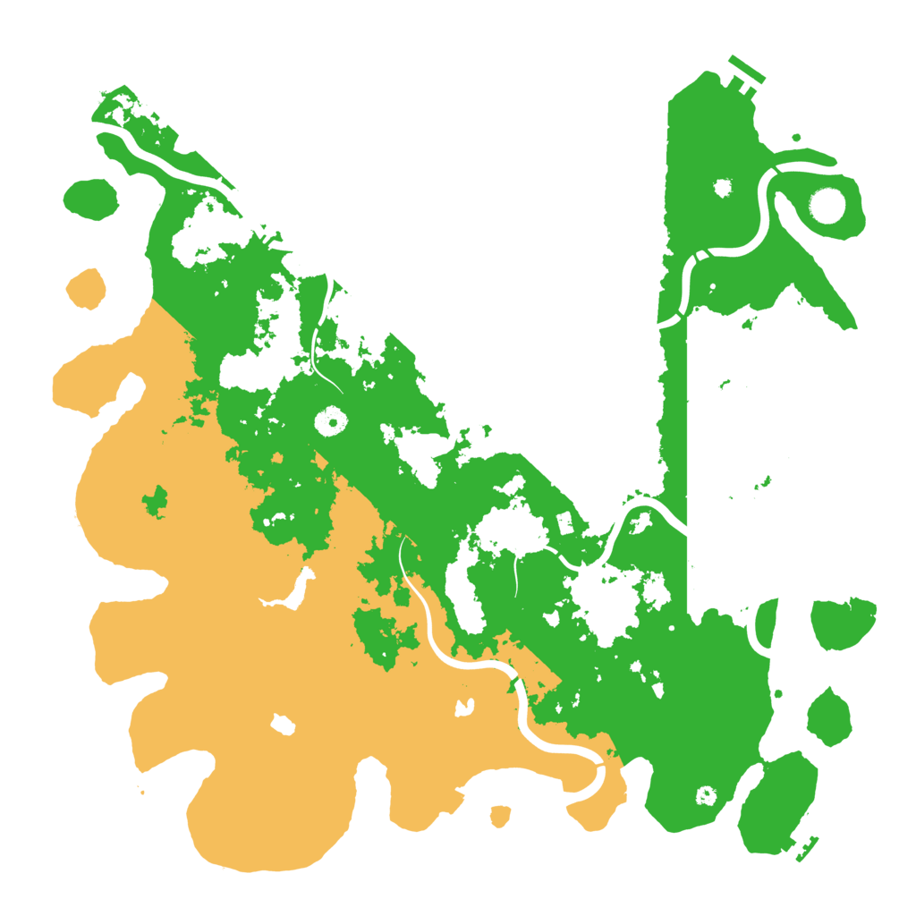 Biome Rust Map: Procedural Map, Size: 4500, Seed: 1642275048