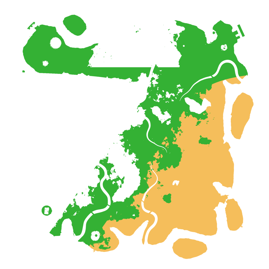 Biome Rust Map: Procedural Map, Size: 4250, Seed: 776864781