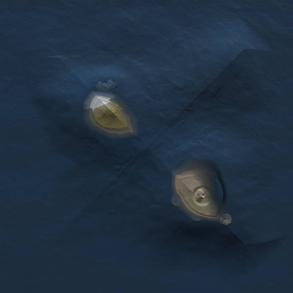 Rust Map: Procedural Map, Size: 1000, Seed: 77782, 1 Monuments