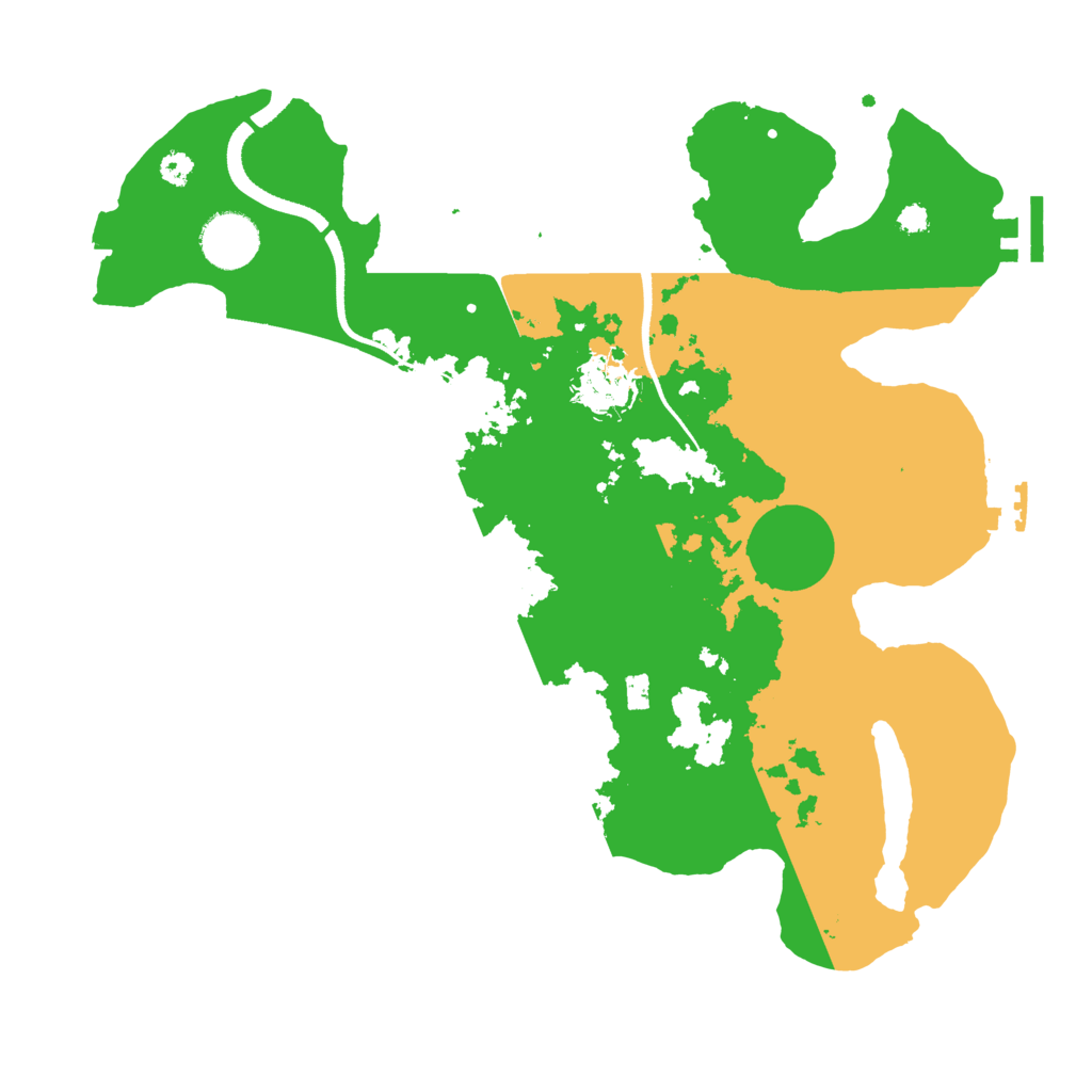 Biome Rust Map: Procedural Map, Size: 3350, Seed: 4324