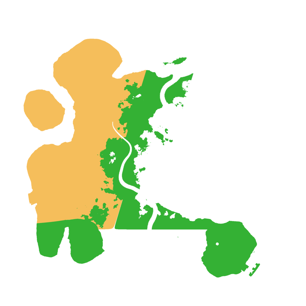 Biome Rust Map: Procedural Map, Size: 3000, Seed: 1014173528