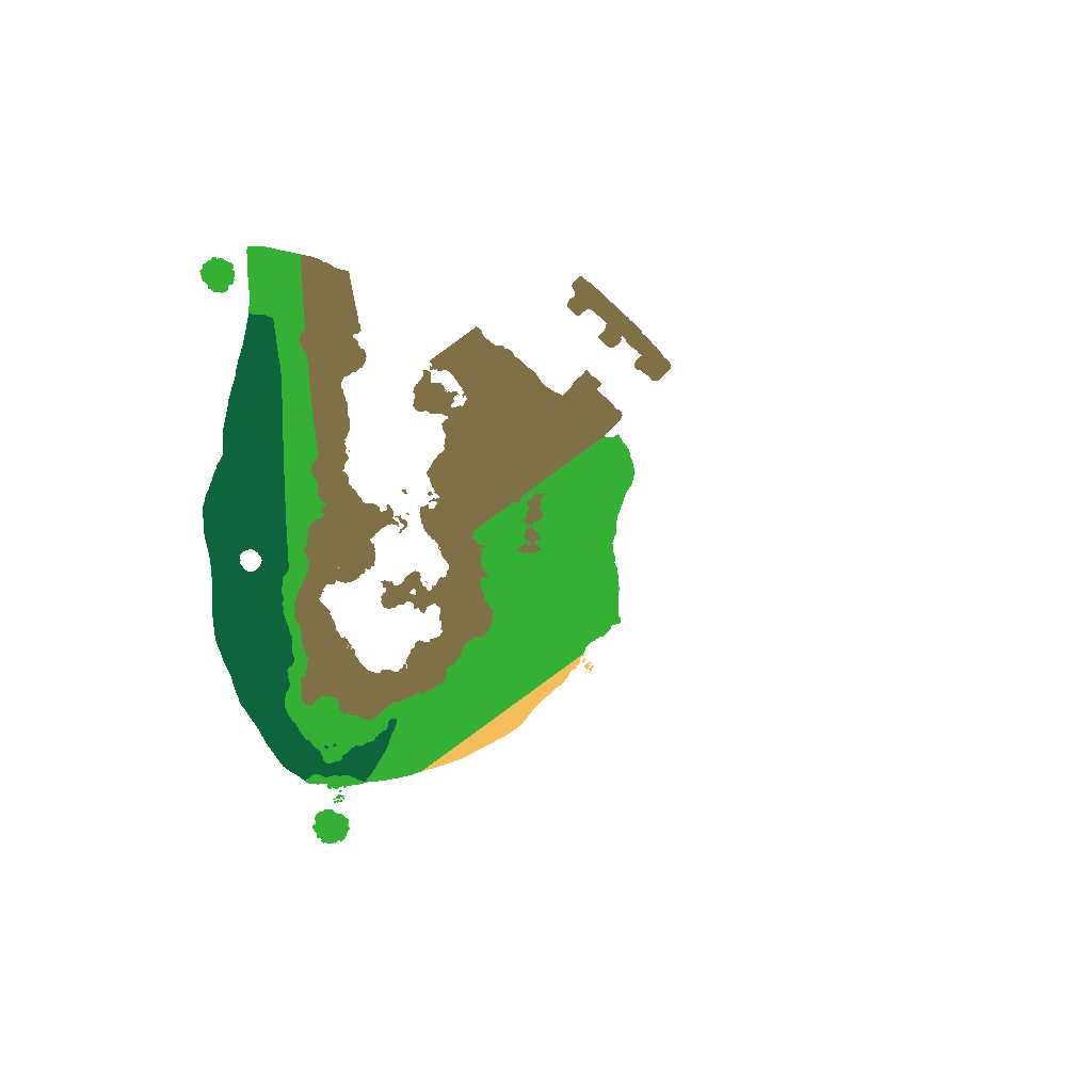 Biome Rust Map: Procedural Map, Size: 1300, Seed: 1768996794