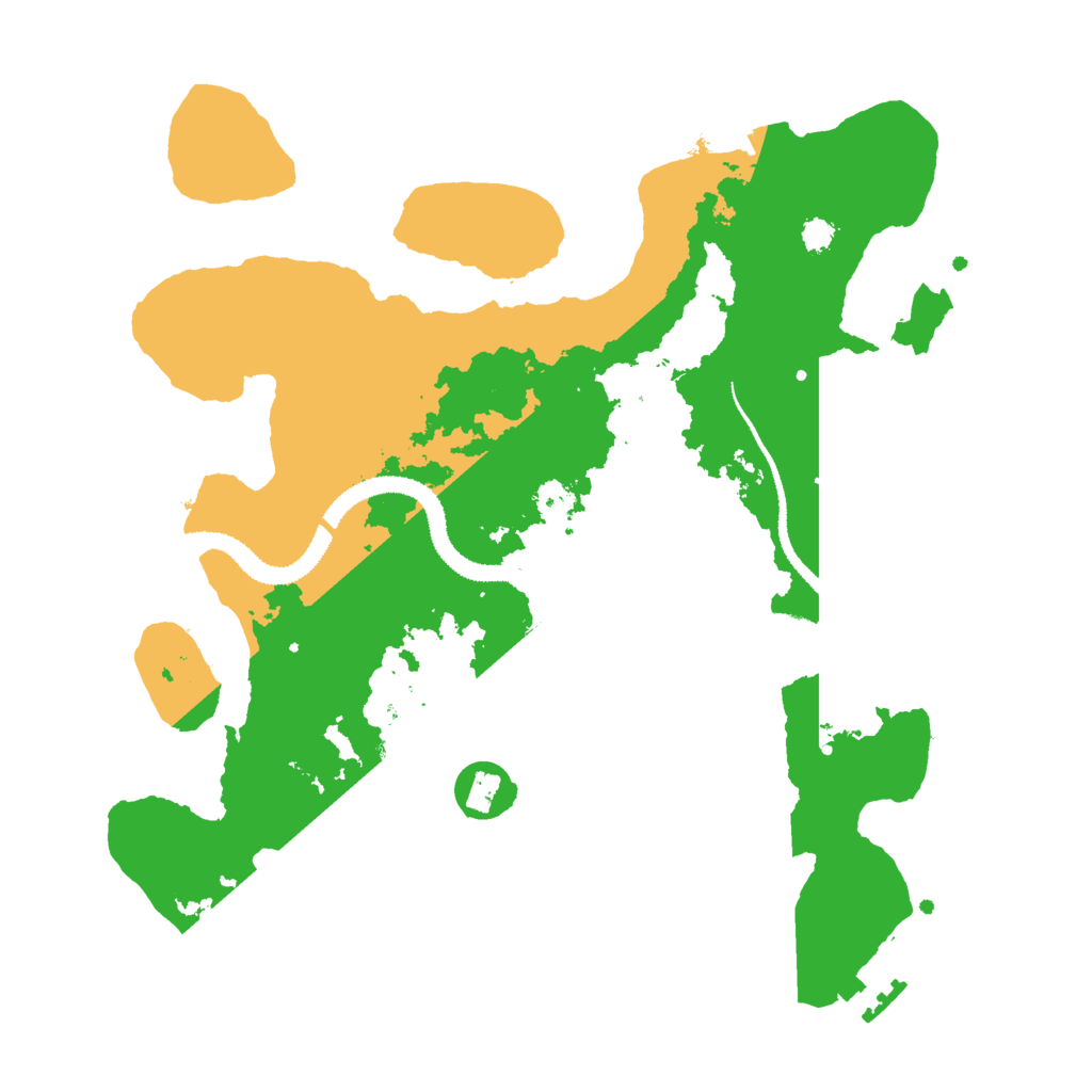 Biome Rust Map: Procedural Map, Size: 3000, Seed: 689241086