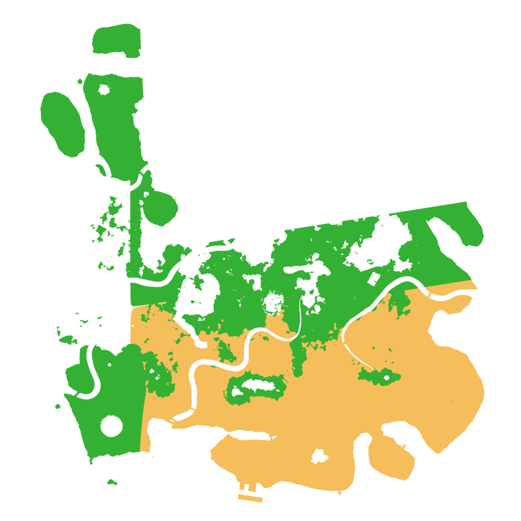 Biome Rust Map: Procedural Map, Size: 4250, Seed: 224332627
