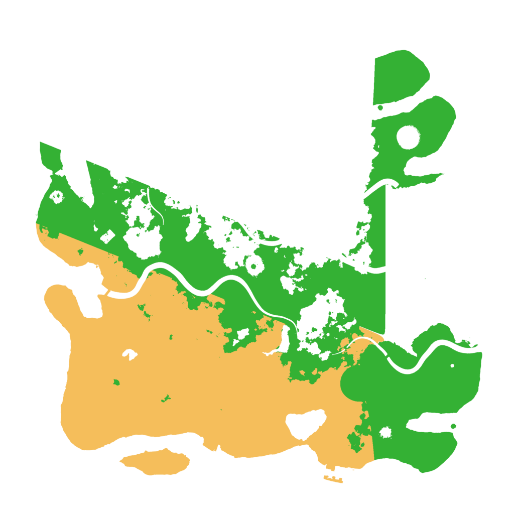 Biome Rust Map: Procedural Map, Size: 4000, Seed: 1016
