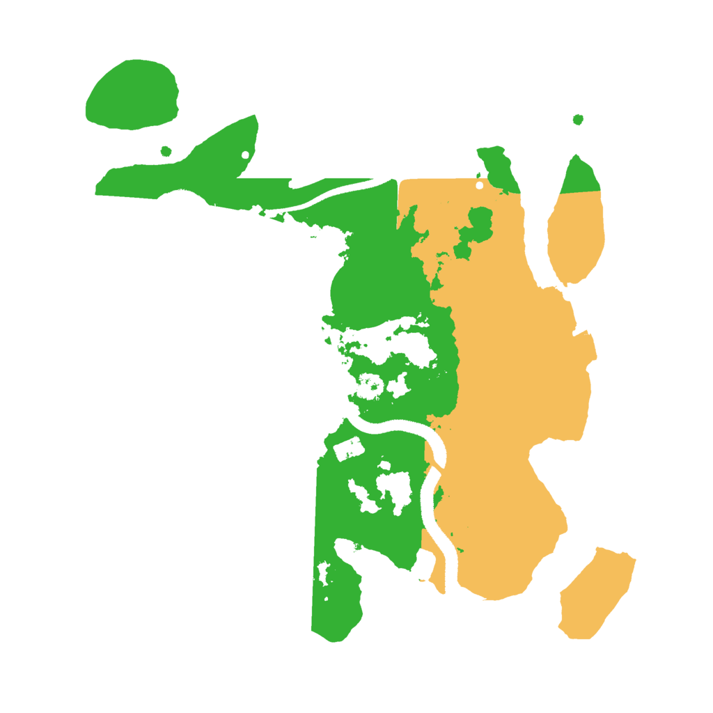 Biome Rust Map: Procedural Map, Size: 2700, Seed: 471408936