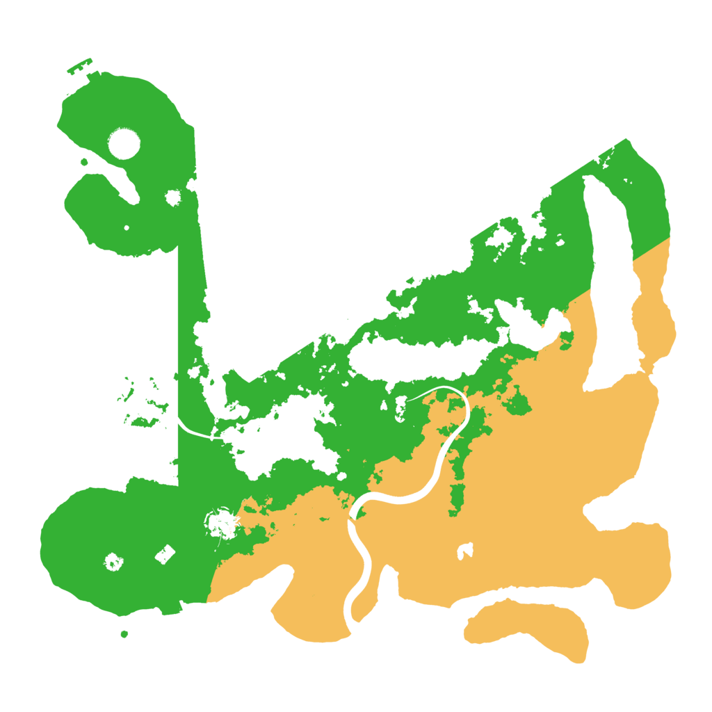 Biome Rust Map: Procedural Map, Size: 4000, Seed: 1727205981