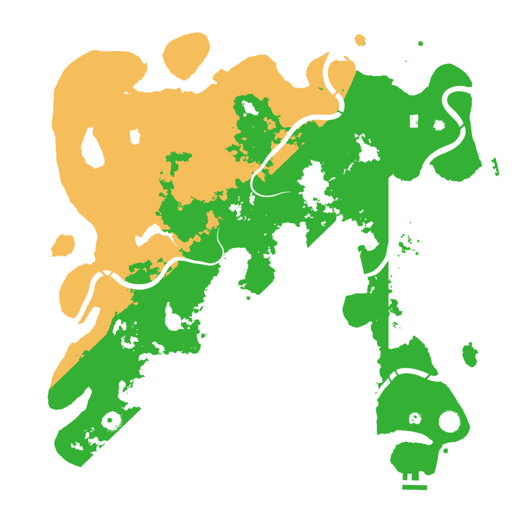 Biome Rust Map: Procedural Map, Size: 4250, Seed: 1696715380