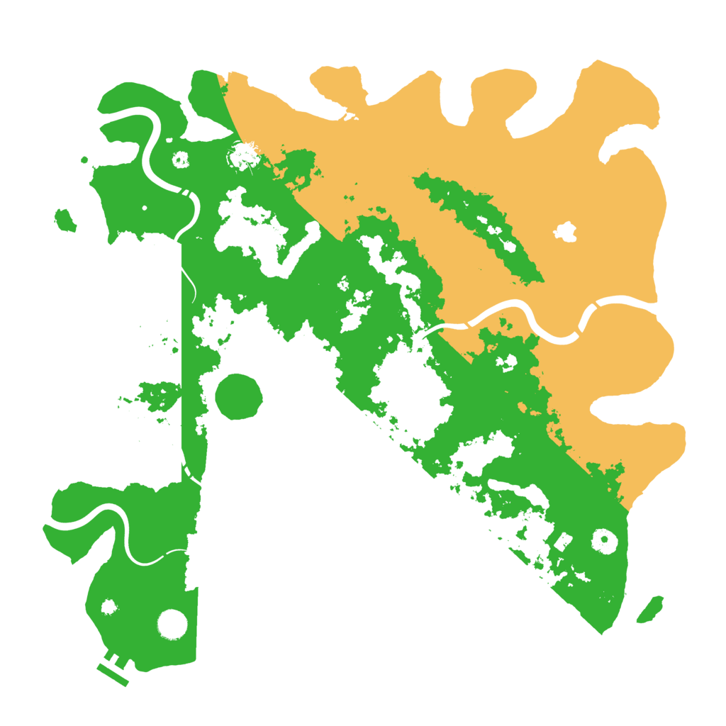 Biome Rust Map: Procedural Map, Size: 4250, Seed: 578369846