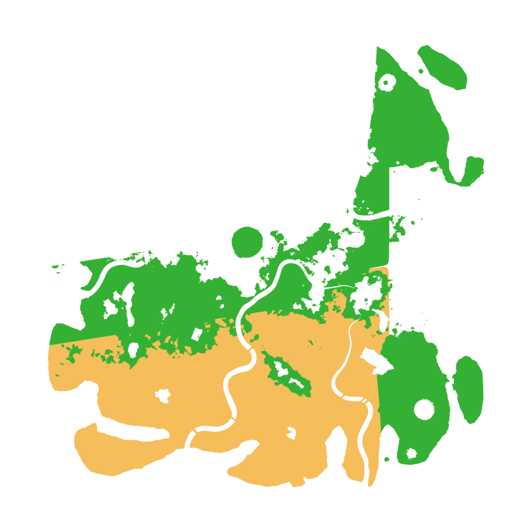 Biome Rust Map: Procedural Map, Size: 4500, Seed: 47648721
