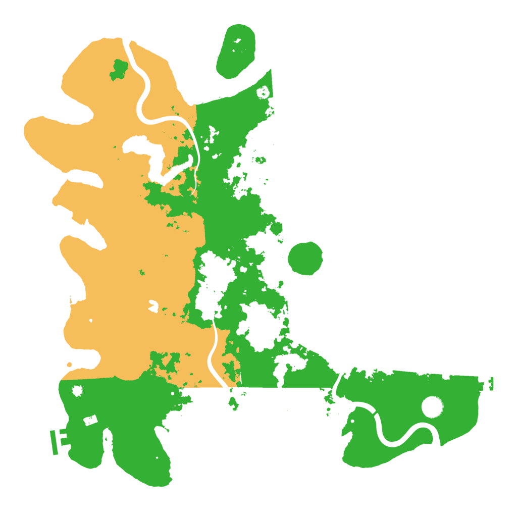 Biome Rust Map: Procedural Map, Size: 4250, Seed: 746093819