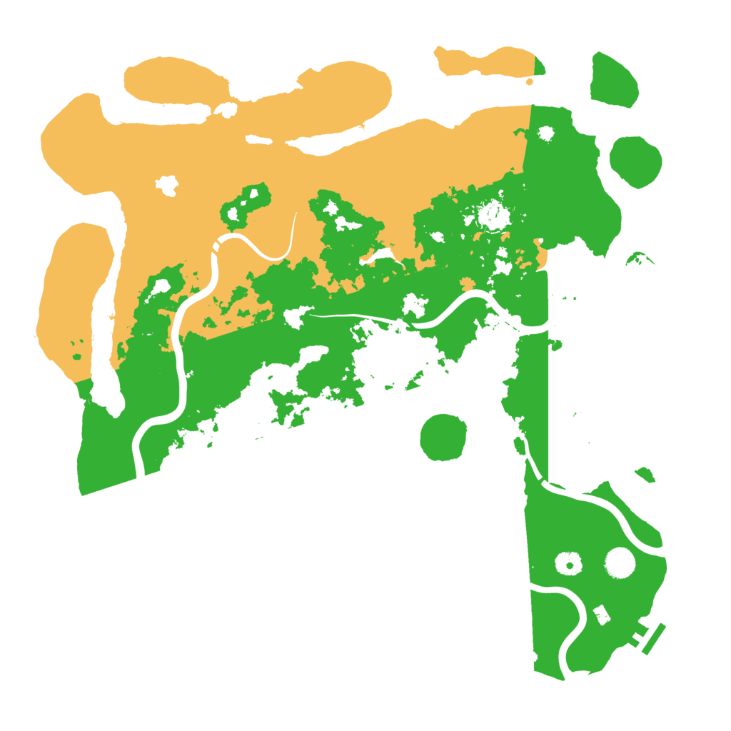 Biome Rust Map: Procedural Map, Size: 4250, Seed: 471744