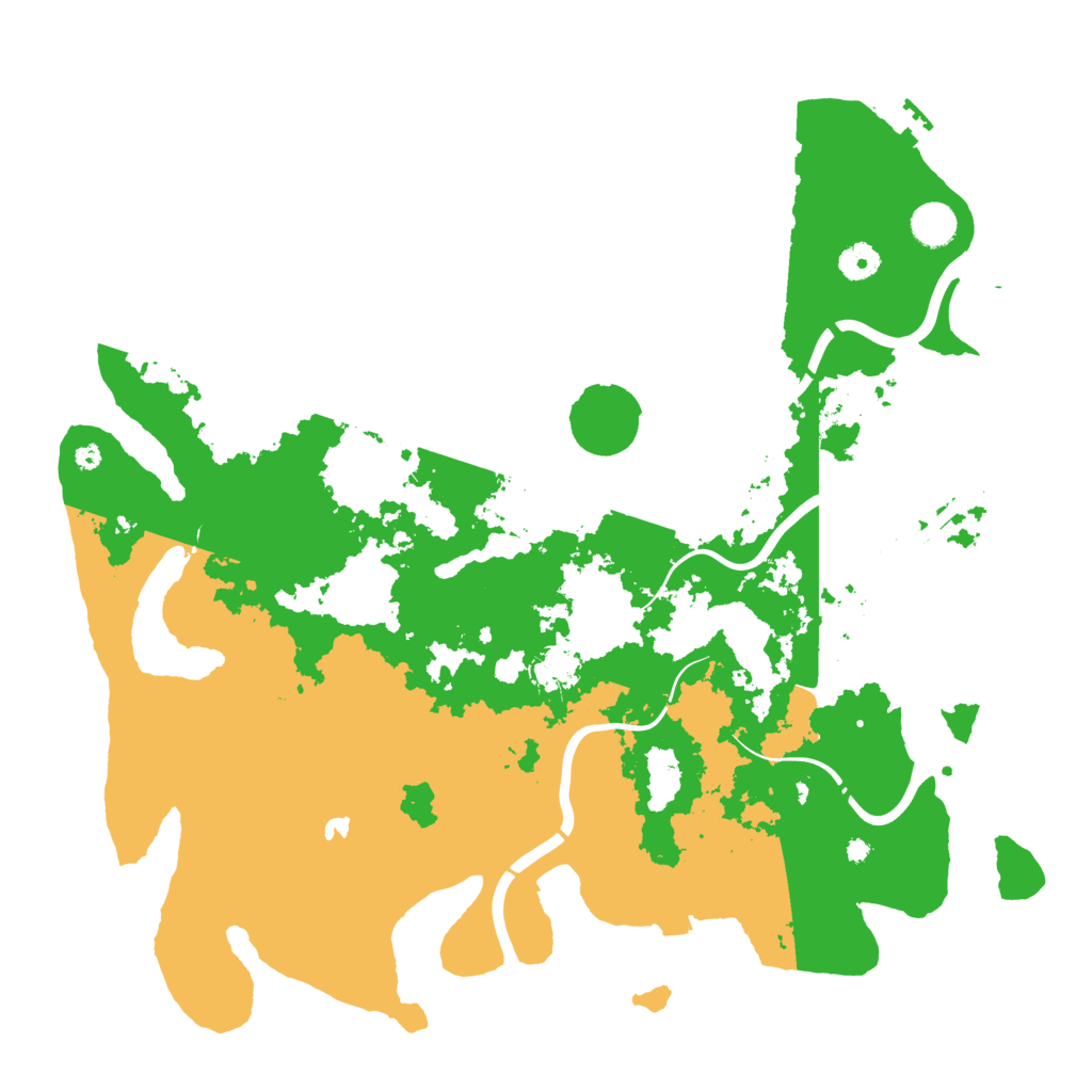 Biome Rust Map: Procedural Map, Size: 4250, Seed: 1165069620
