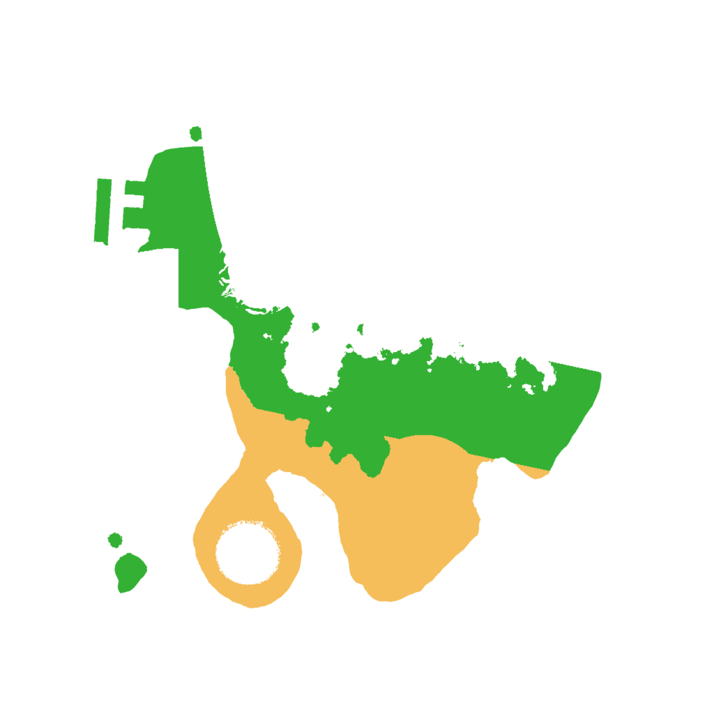 Biome Rust Map: Procedural Map, Size: 2000, Seed: 865145150