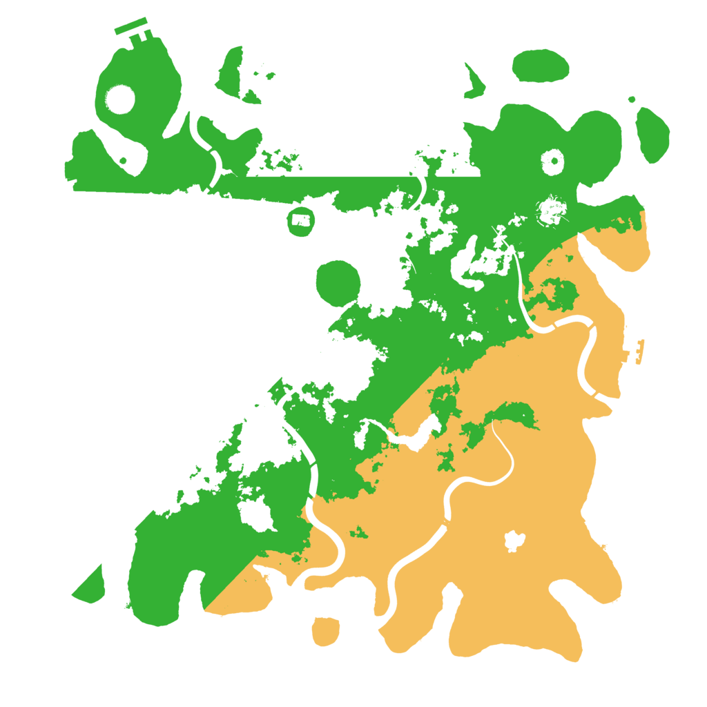 Biome Rust Map: Procedural Map, Size: 4250, Seed: 968548178