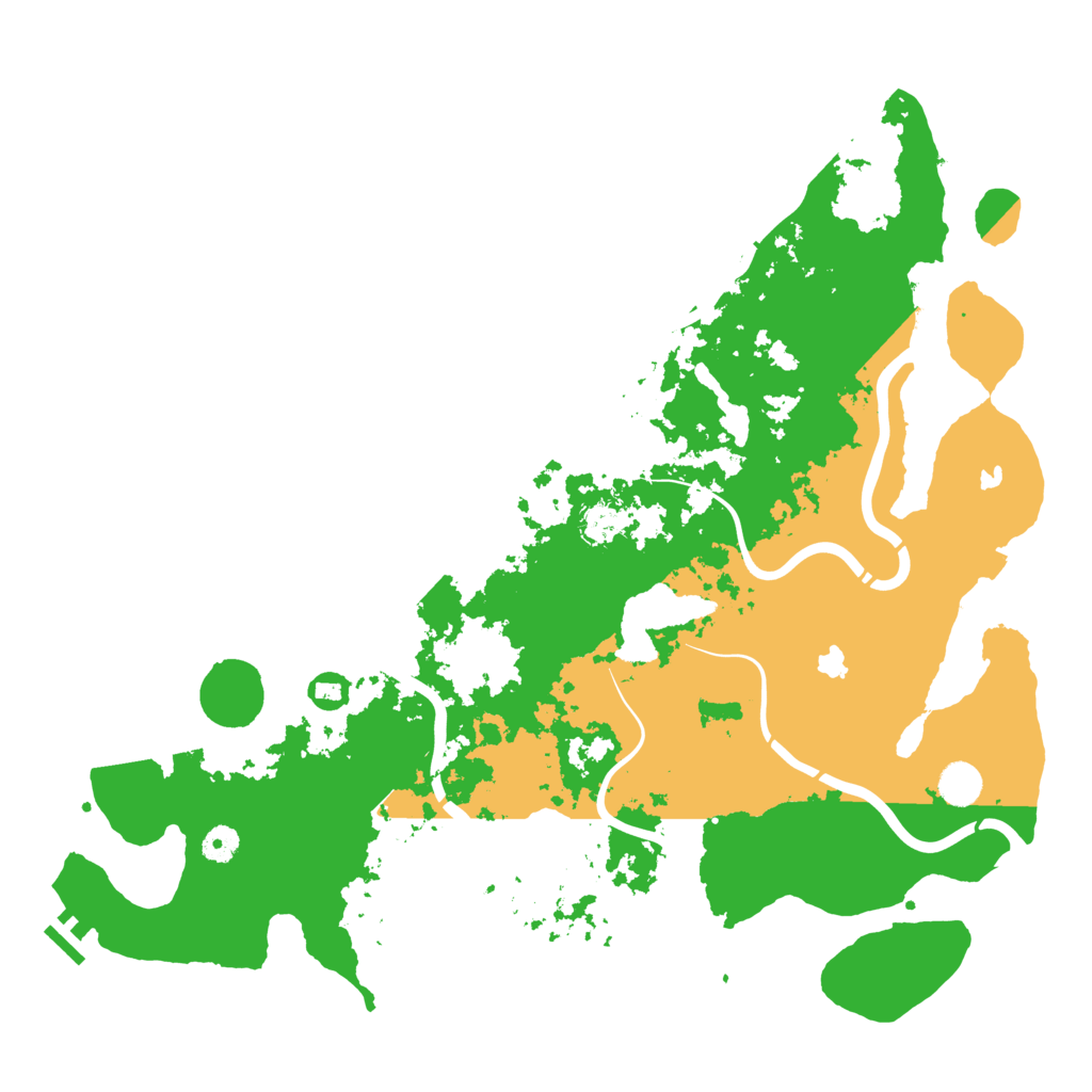 Biome Rust Map: Procedural Map, Size: 4500, Seed: 1179567755