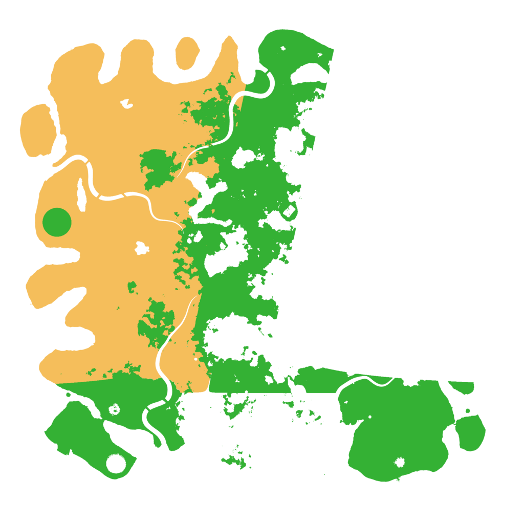 Biome Rust Map: Procedural Map, Size: 4800, Seed: 1342356771