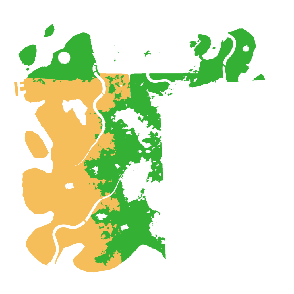 Biome Rust Map: Procedural Map, Size: 4250, Seed: 280272678