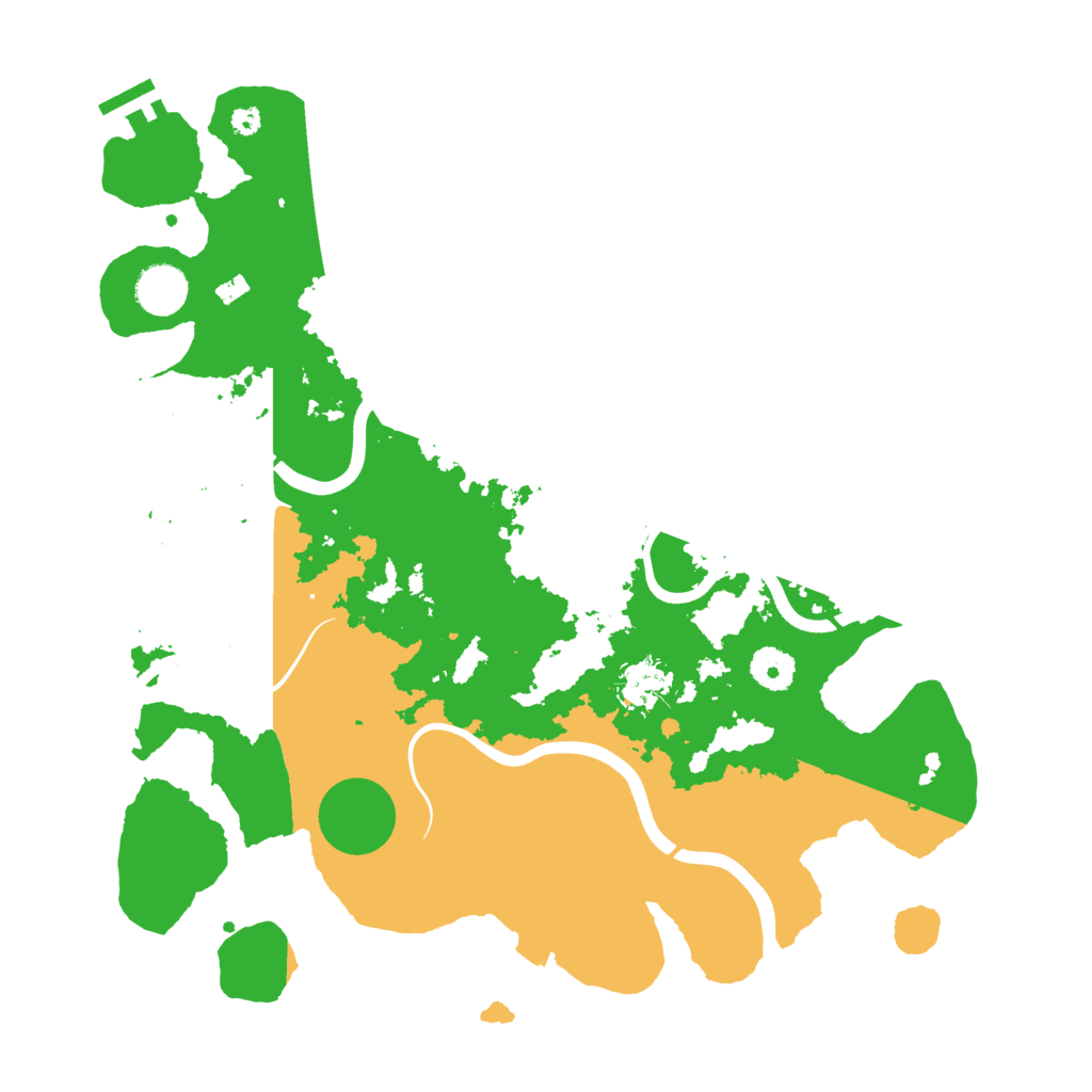 Biome Rust Map: Procedural Map, Size: 3750, Seed: 1208690670