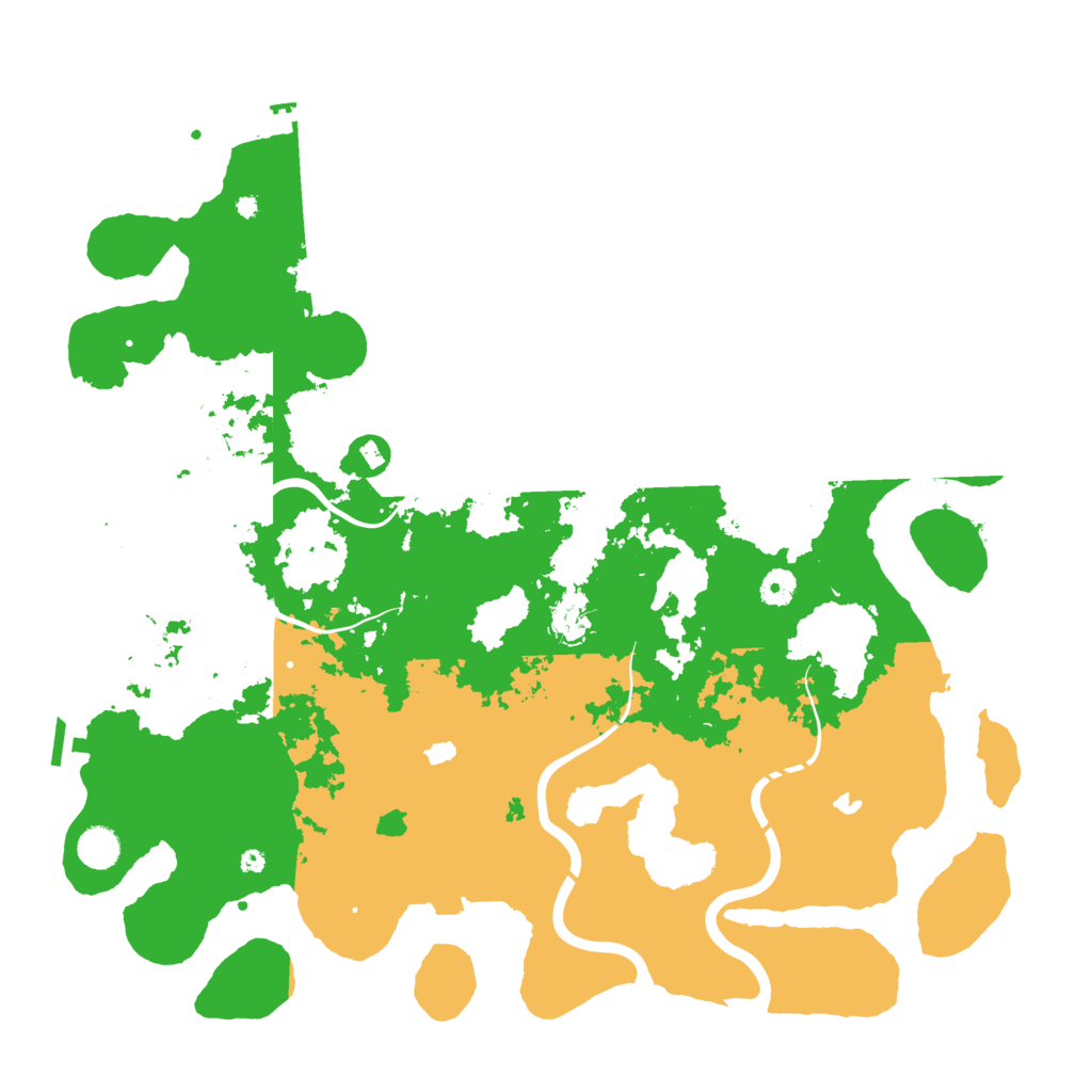 Biome Rust Map: Procedural Map, Size: 4500, Seed: 8931