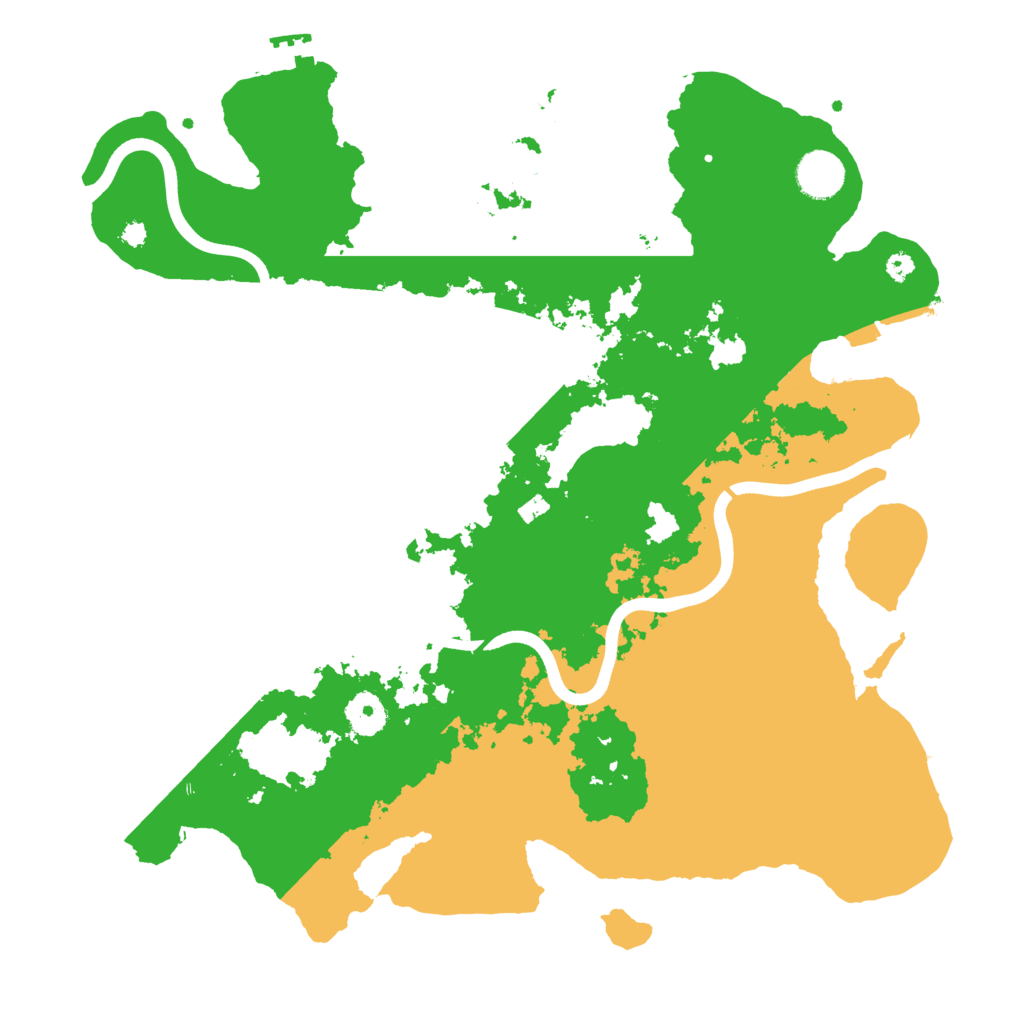 Biome Rust Map: Procedural Map, Size: 3750, Seed: 511961935
